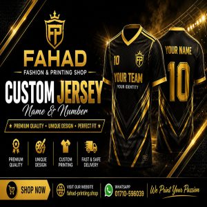 Jersey Name & Number